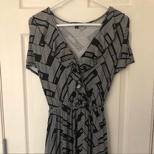 Gap mid calf dress.